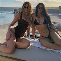Kim and Khloe Kardashian Reveal They Never Had Beer Before Cabo Trip