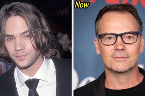 31 Hot Guys From '90s And '00s Teen TV Shows Then Vs. Now