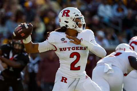 Gavin Wimsatt left no question he was Rutgers’ starting quarterback: ‘It’s all yours’