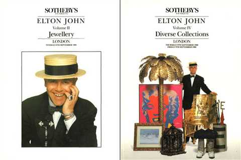 When Elton John Auctioned Off $8.2 Million Worth of Memorabilia