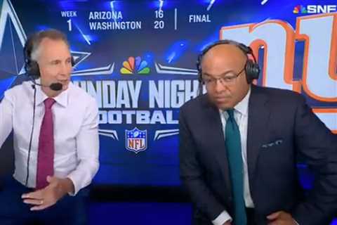 Cris Collinsworth’s Daniel Jones comments could not have come at a worse time in Giants thrashing