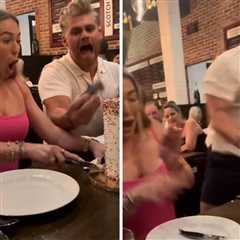 Dad Startles Entire Restaurant with Reaction to Gender Reveal: See the Viral Video!