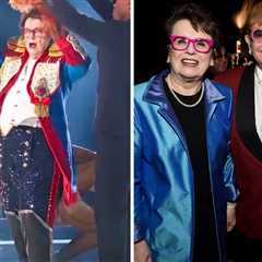 Billie Jean King Performs Song Elton John Wrote for Her on The Masked Singer