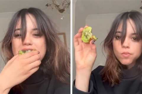 Jenna Ortega Is Going Viral Because Of The Truly Unusual Way She Eats A Kiwi