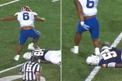 Louisiana Tech linebacker Brevin Randle suspended after stomping on opposing player’s head