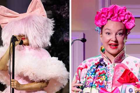 Sia Revealed That She Had A Facelift: I'm A Pop Star That Normally Hides My Face And Doesn't Lie