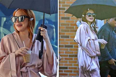 Lindsay Lohan Apparently Filmed 'Mean Girls' Commercial
