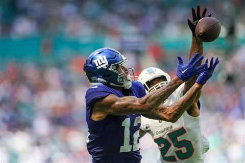 Giants’ Darren Waller bothered by missed touchdown vs. Dolphins: ‘Play that has to be made’