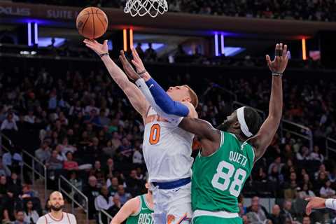 Donte DiVincenzo salvages his Knicks preseason debut after rough start