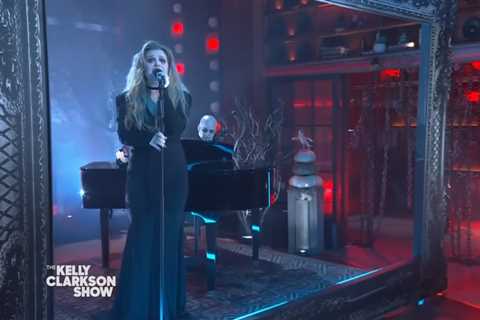 Kelly Clarkson Sinks Her Teeth Into Olivia Rodrigo’s ‘Vampire’ for Halloween Kellyoke: Watch