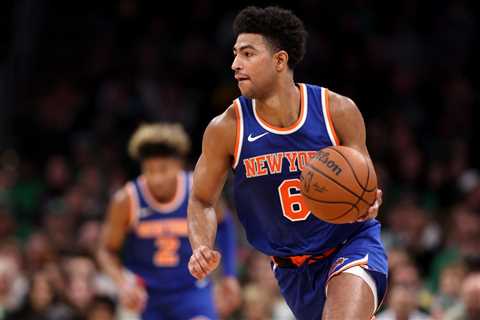 Knicks pick up Quentin Grimes’ option with extension question lurking