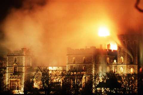 How did the 1992 fire at Windsor Castle start?