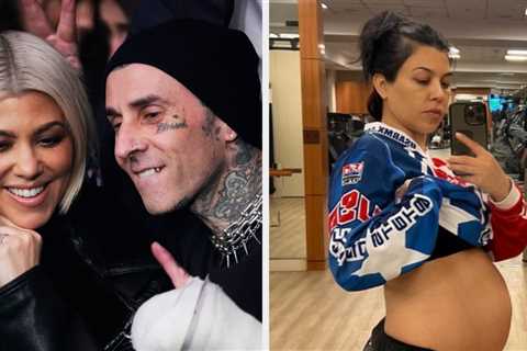 Travis Barker Appeared To Casually Reveal The Name Of His And Kourtney Kardashian’s Baby After Her..