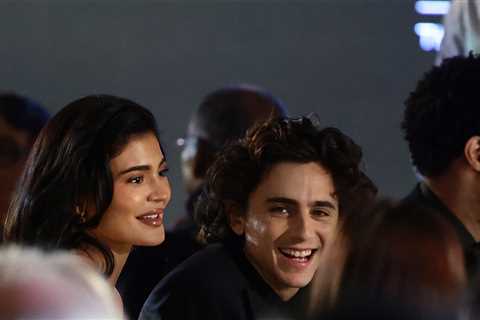 Kylie Jenner Joined by Boyfriend Timothée Chalamet At Fashion Event