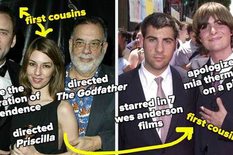 The Coppola Family Is Hollywood Royalty, So Here's A Breakdown Of Just How Big Their Family Tree Is