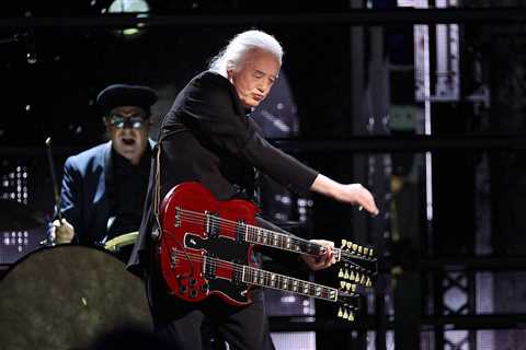 Jimmy Page and Anton Fig Reflect on Surprise Rock HOF Performance