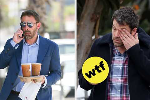 The Internet Is Reeling Over A Resurfaced Photo Of Ben Affleck With Starbucks Instead Of Dunkin'