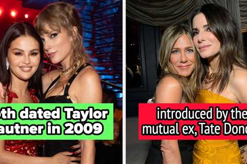 16 Celeb Duos Who Are Friends With Their Ex's Ex