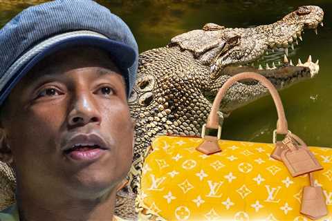 Pharrell Debuts $1 Million Croc Handbag, PETA Calls LVMH Savage Murderers