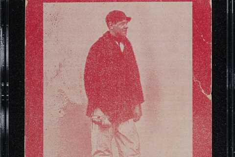 Rare Babe Ruth rookie baseball card up for auction could break $12.5M world record