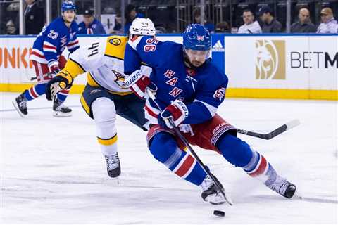 Erik Gustafsson stepping up in a major way for Rangers after Adam Fox injury