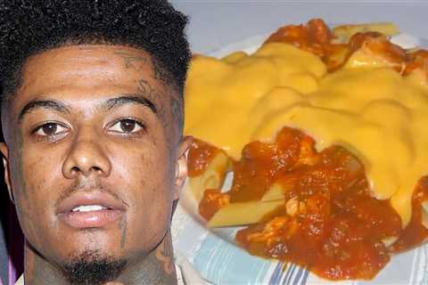 Blueface Roasted For Showing Off Fiancee's Home Cooking