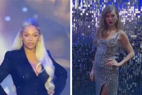 Taylor Swift Joins Beyoncé at Renaissance Premiere in London