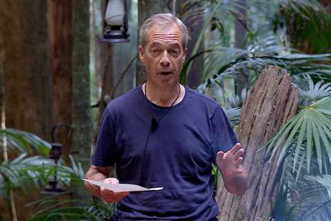 I'm a Celeb Star Nigel Farage's Mum Breaks Silence on His Naked Jungle Showers