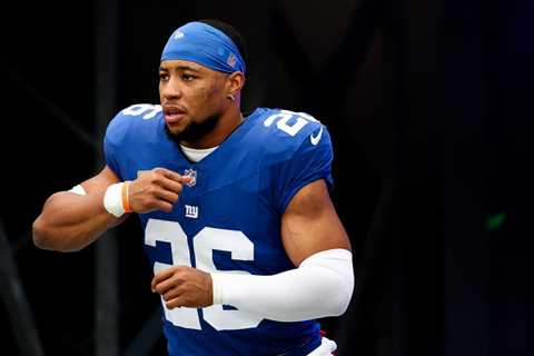 Giants’ Saquon Barkley understands lack of Pro Bowl votes