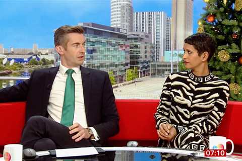 BBC Breakfast's Naga Munchetty Playfully Teases Co-Star During Hilarious Segment