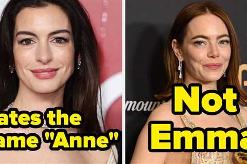 16 Famous People Who Go By Names You Would Never, Ever Call Them