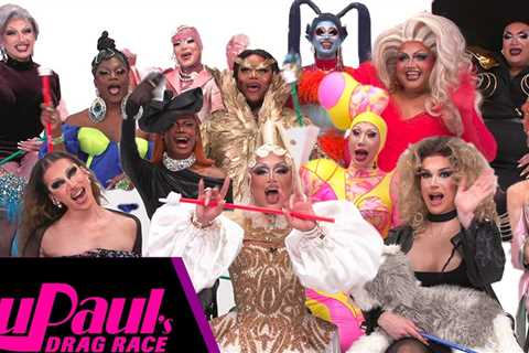 The RuPaul Drag Race's Season 16 Queens Played A Game Of Who's Who? And The Library Was Definitely..