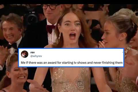 Emma Stone Winning A Golden Globe Is 2024's First Meme, Plus More Internet News