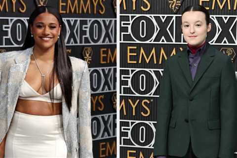 Ariana DeBose And Bella Ramsey Shared A Sweet Hug At The Emmys After That Whole Critics Choice..