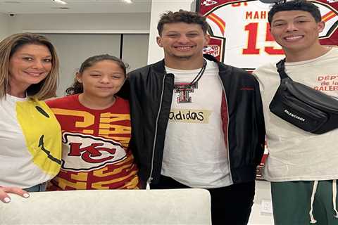 Patrick Mahomes’ mom, Randi, shares curious message after Brittany’s AFC Championship drama