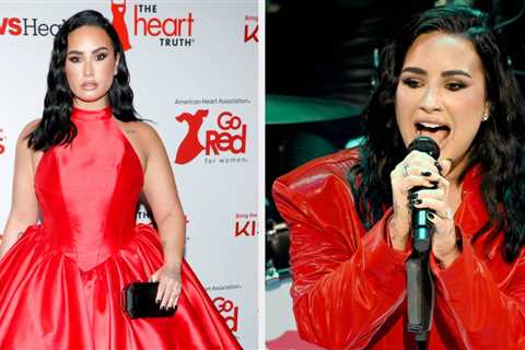 Demi Lovato Addressed Singing Heart Attack At An Event For Heart Disease