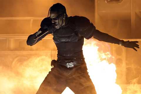 Travis Scott Brings the Rage With Fiery Medley Performance at the 2024 Grammy Awards