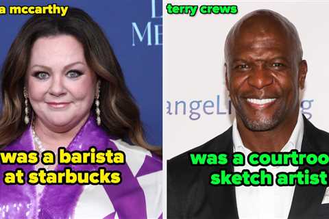 17 Celebs Who Had Normal Jobs Before They Got Famous