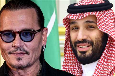 Johnny Depp Has 'Bromance' with Saudi Arabia's Prince Mohammed bin Salman