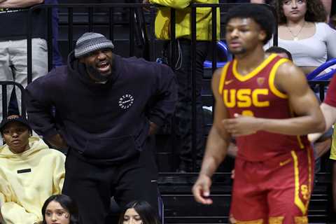 Lakers ‘willing to explore’ adding Bronny James to keep LeBron James happy