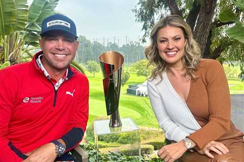 Golf fans want to know what happened to Amanda Balionis’ wedding ring