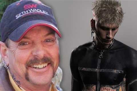 Joe Exotic Publicly Thirsts Over Machine Gun Kelly's New Blackout Tattoo