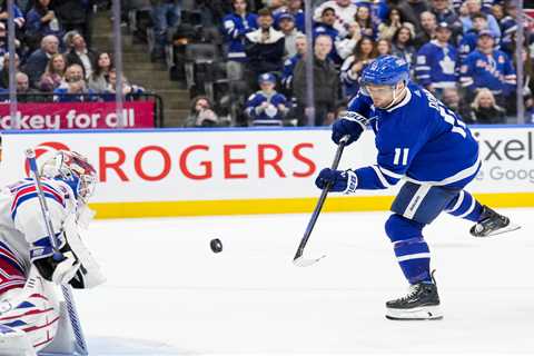 Rangers fight hard on all fronts but fall to Maple Leafs in shootout
