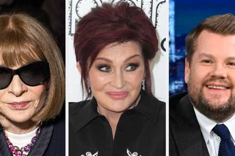 Sharon Osbourne Just Called Anna Wintour “A C-Word” While Also Brutally Dragging James Corden And..