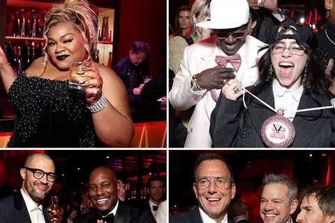 Stars Show Up En Masse for Oscars After-Parties, Vanity Fair Place to Be