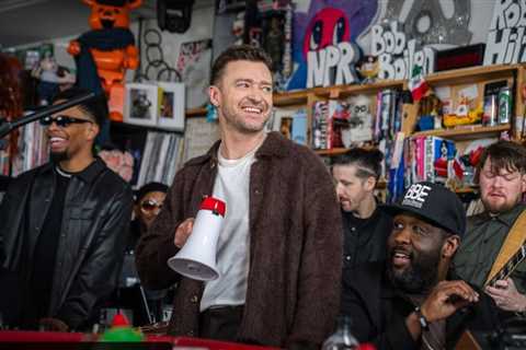 Justin Timberlake Rocks NPR’s ‘Tiny Desk’ With Funky Throwback Set of Classics