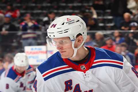 Rangers recall Adam Edstrom ahead of Penguins matchup