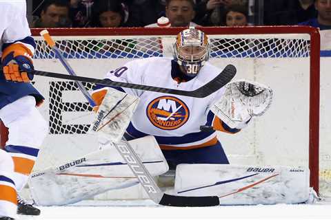 Ilya Sorokin was never going to repeat last year’s brilliant Islanders campaign