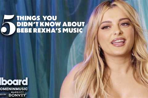 Bebe Rexha Shares 5 Things You Didn’t Know About Her Music | Billboard Women In Music 2024