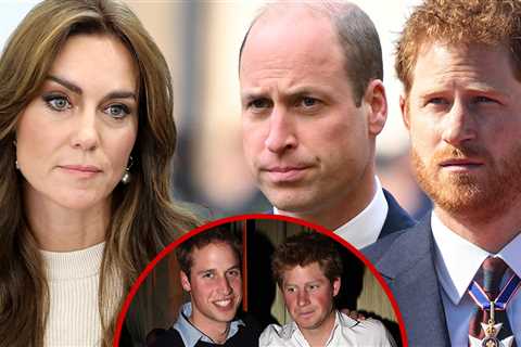 Kate Middleton's Cancer News Chance For Harry & William To Make Up